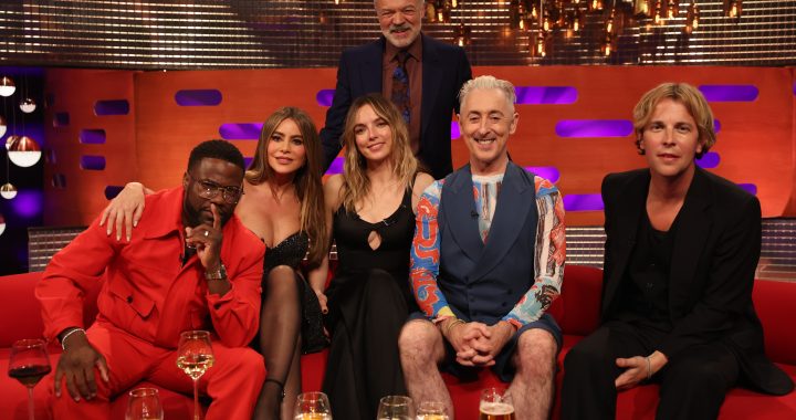 Sofía Vergara, la estrella colombiana, brilla en The Graham Norton Show